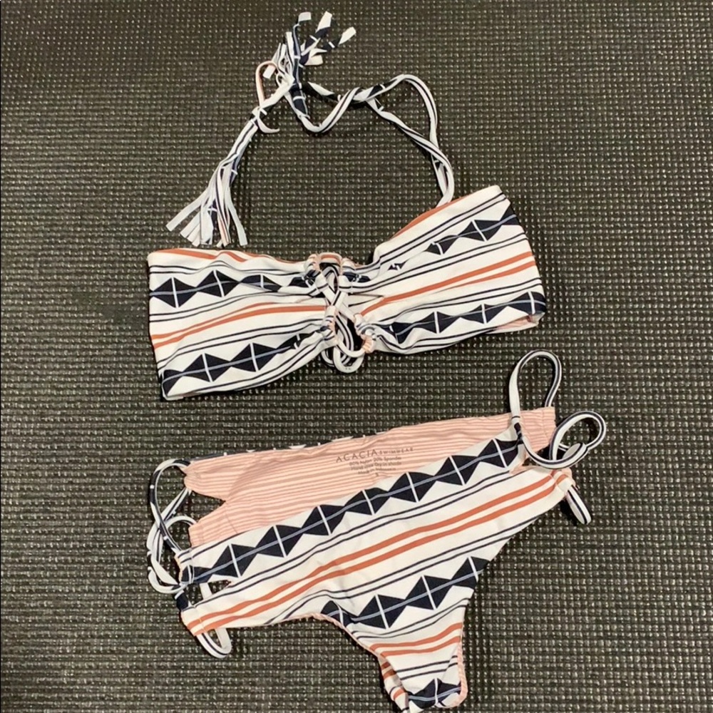 Acacia swimwear set. Used. Great condition.
